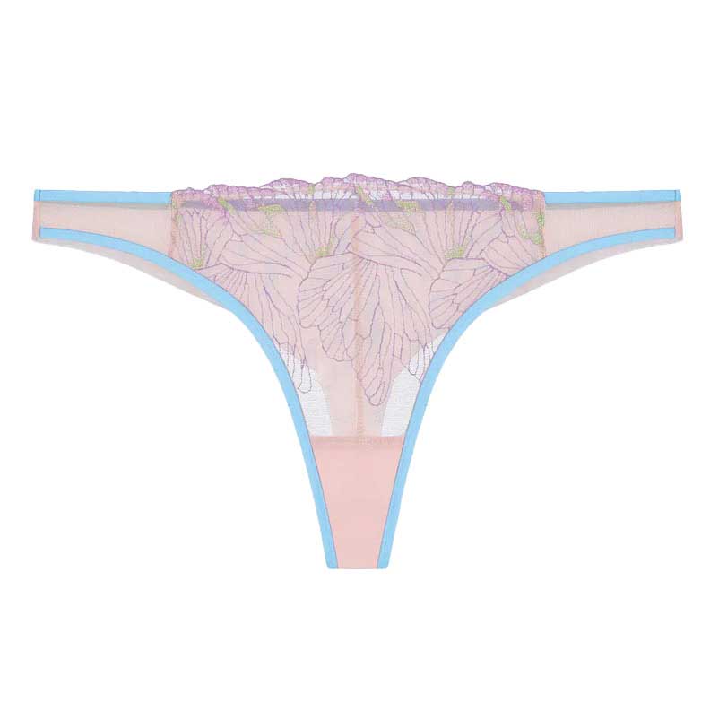 Dora Larsen Echo Butterfly Embroidery Lace Knicker